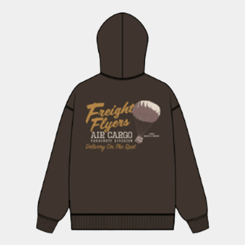 Alpha Industries - Mens Essential Hoodie Relaxed Fit Sweatshirt (Freight)