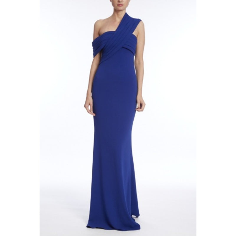 Badgley Mischka - Womens Plt Drape 1 Shldr
