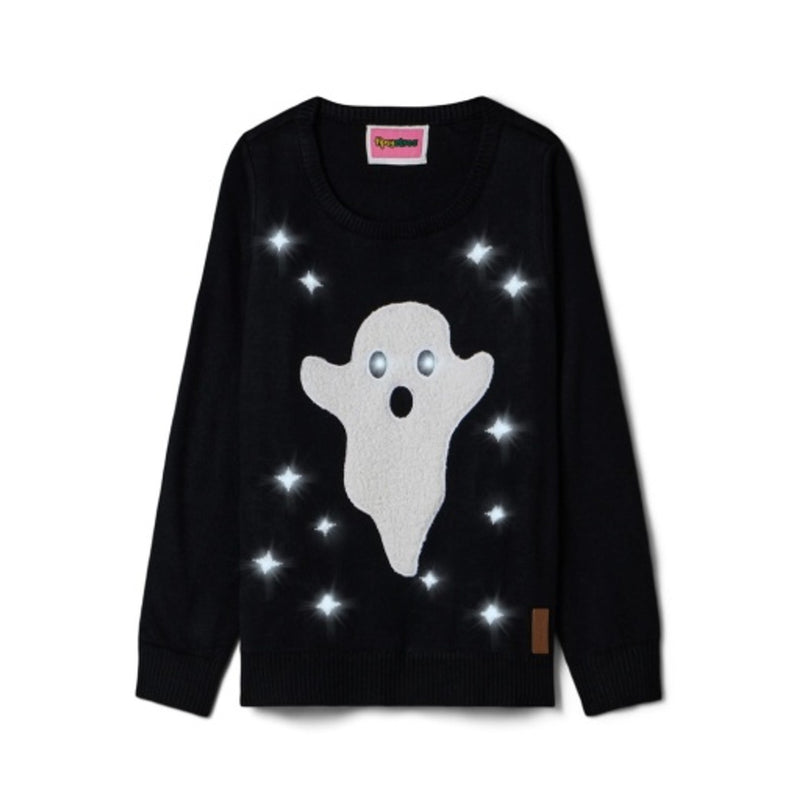 Tipsy Elves - Womens Ghost Light Up Sweater