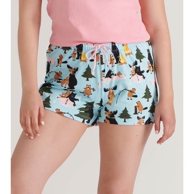 Little Blue House - Life in the Wild Womens Sleep Shorts