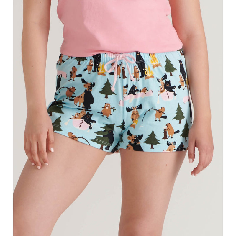 Little Blue House - Life in the Wild Womens Sleep Shorts