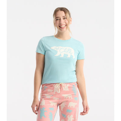 Little Blue House - Just Chill Womens Pajama Tee