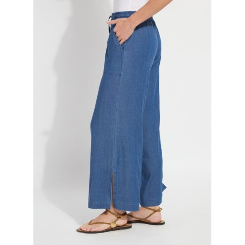 Lysse - Womens Lilia Drawstring Ankle Wide Leg Pant