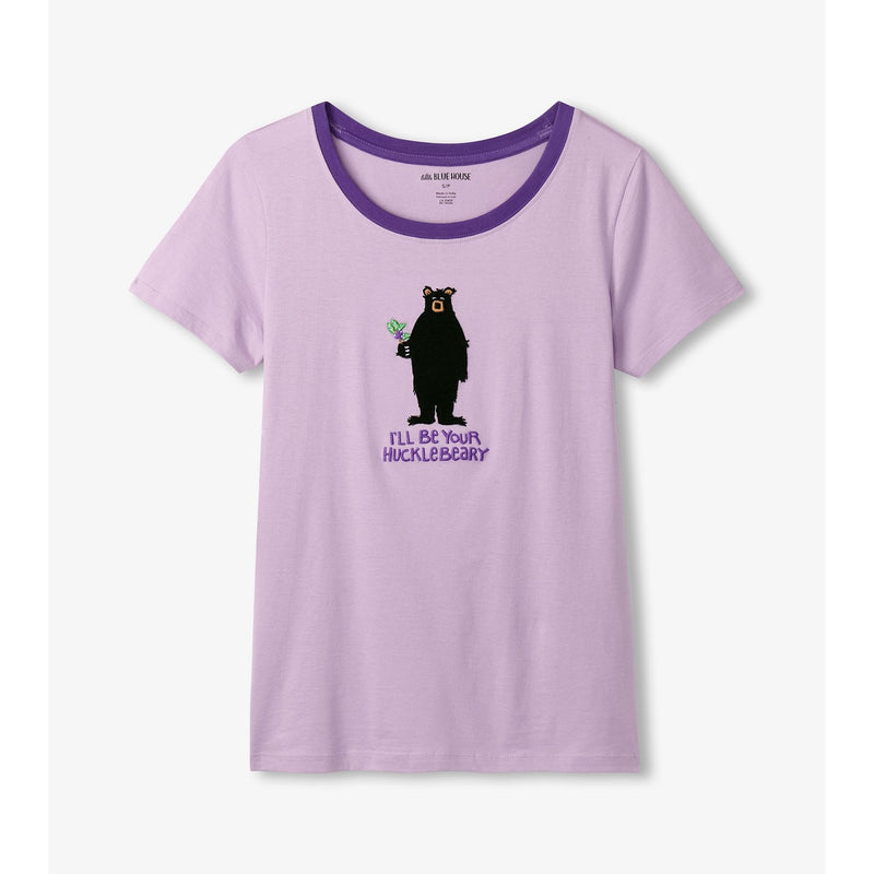 Little Blue House - Lbh Womens Pj Tee Hucklebeary