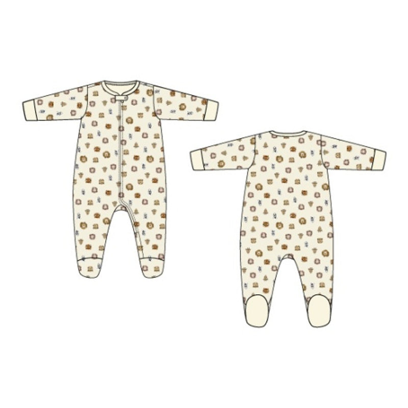 Janie and Jack - Kids Bu Safari Footie Sb1 S0