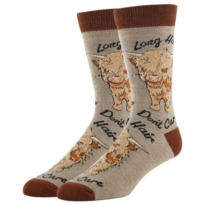 Oooh Yeah - Mens Hair Don't Care Men's Crew Socks