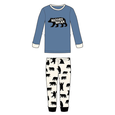 Little Blue House - Brother Bear Kids Pajama Set