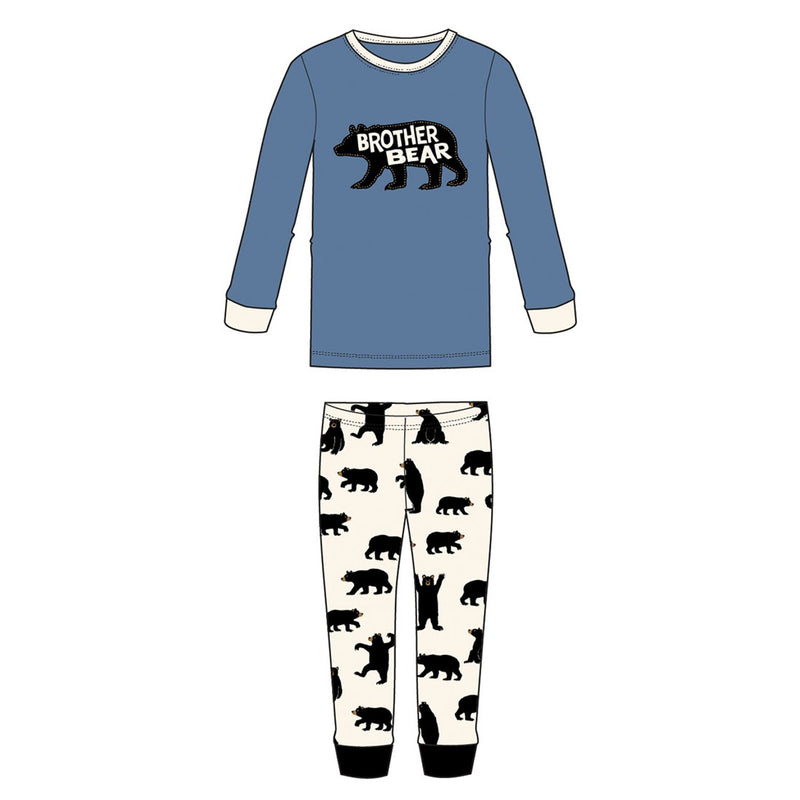 Little Blue House - Brother Bear Kids Pajama Set