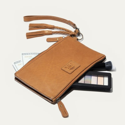 WILL Leather Goods - Womens Flat Big Money Pouch