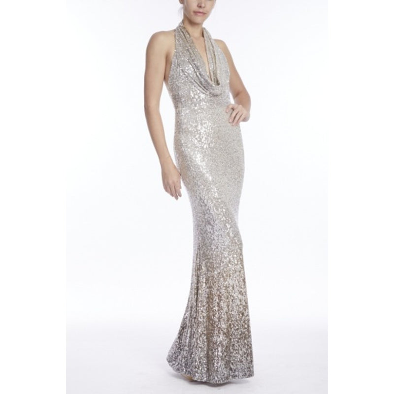 Badgley Mischka - Womens Ombre Sqn Cowl