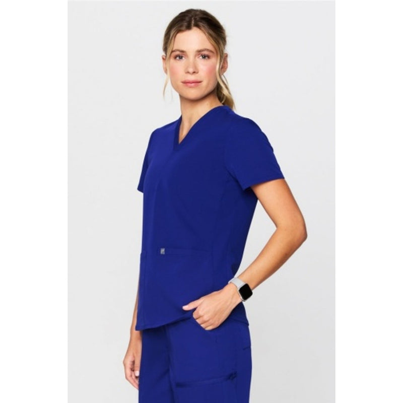 Fabletics - Womens Method Scrub Top - Galaxy Blue