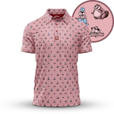 Bogey Bros - Mens Dam Beavers Polo - Dam Beavers