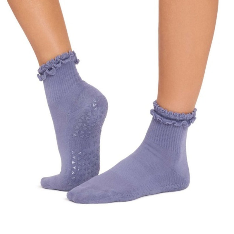 Thirty Three Threads - Unisex Grip Aria Double Ruffle Shadow Stone