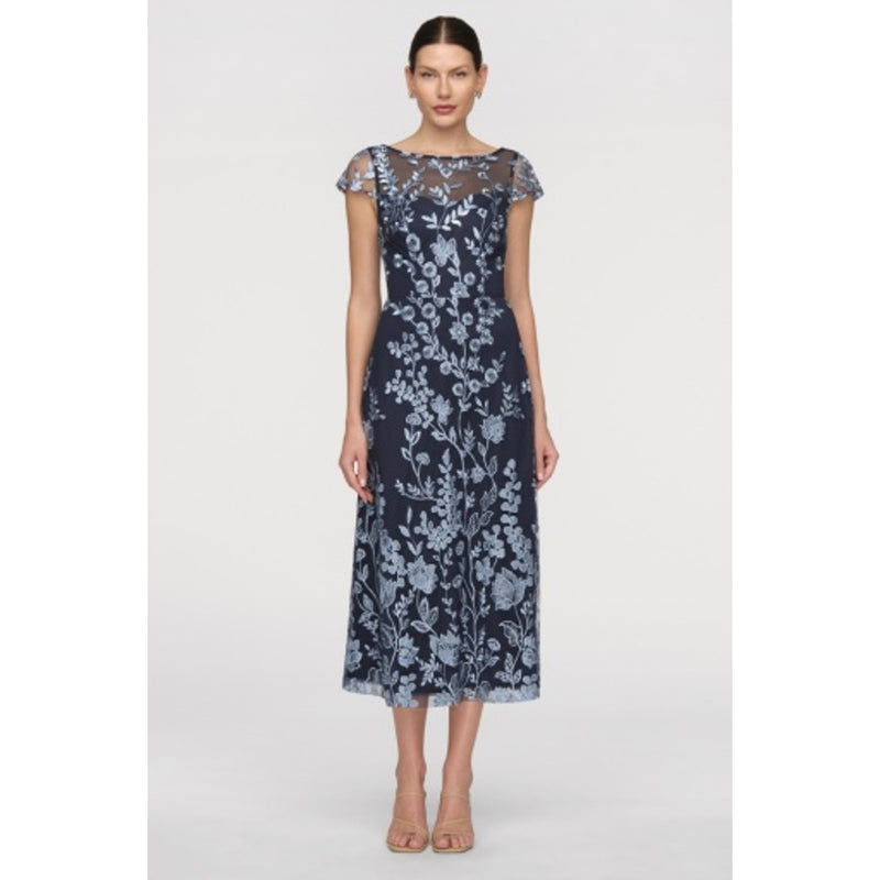 JS Collections - Womens Meredith Tea Length Dress
