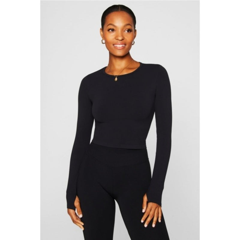 Fabletics - Womens Sleek Seamless Long-Sleeve Top