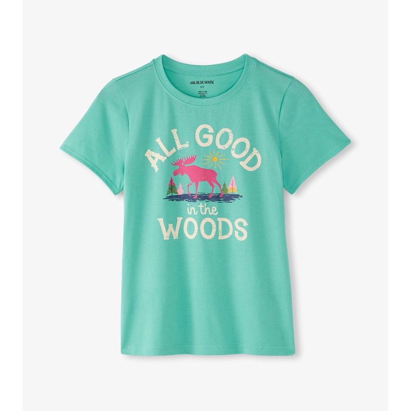 Little Blue House - All Good Woods Womens Tee