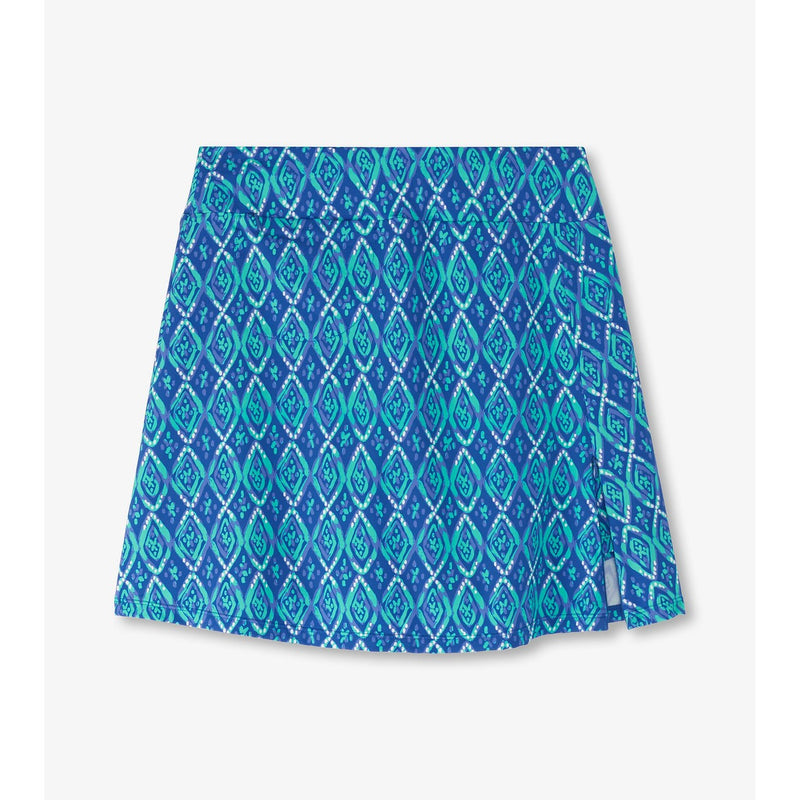 Little Blue House - Unisex Skort Painted Diamonds