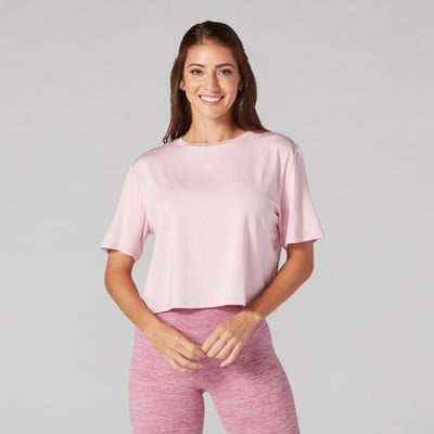 Thirty Three Threads - Unisex Crop Tee Orchid