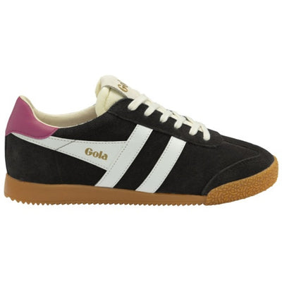 Gola - Womens Elan Sneakers - Black/Off White/Fucshia