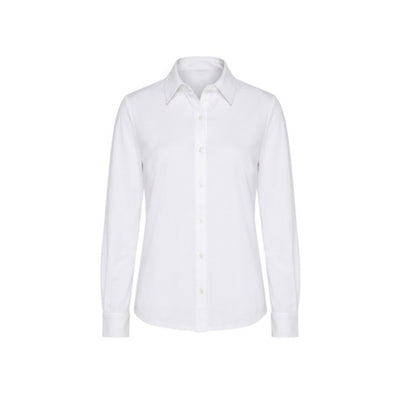 Liverpool Los Angeles - Womens Long Sleeve Button Front Knit Shirt