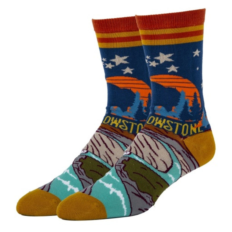Oooh Yeah - Mens Unisex Crew Socks-Yellowstone