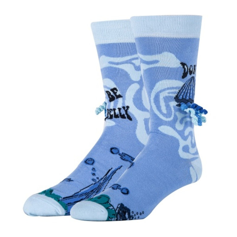 Oooh Yeah - Mens Jelly-3d Sock-Mens Crew Sock