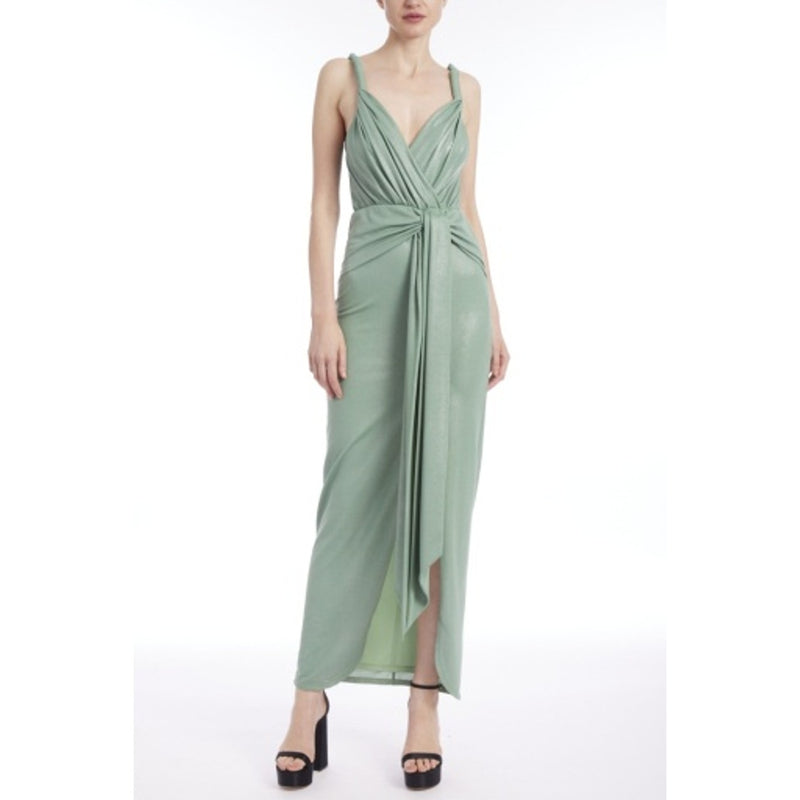 Badgley Mischka - Womens Twist Shldr Tie Frt