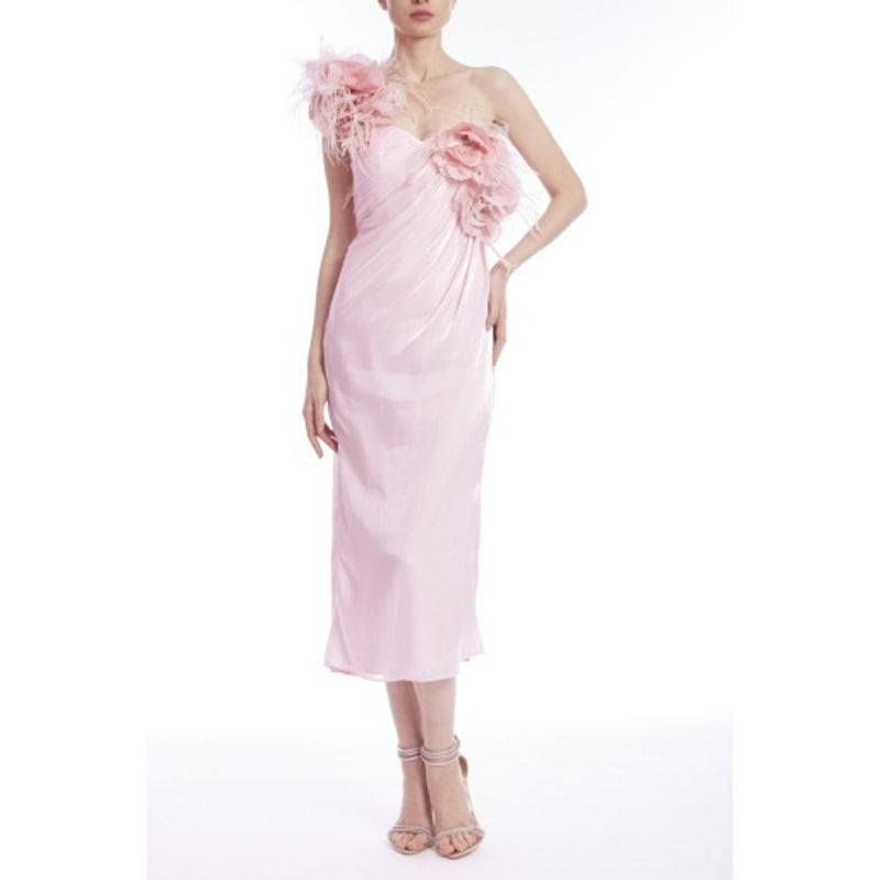 Badgley Mischka - Womens One Shldr Drape