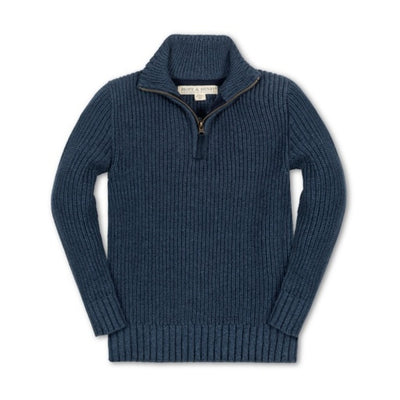 Hope & Henry - Boys Organic Half Zip Sweater
