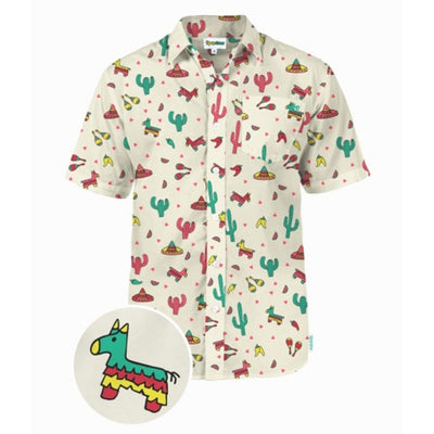 Tipsy Elves - Mens Cantina Captain Hawaiian Shirt