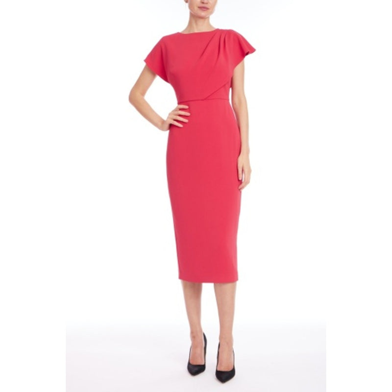 Badgley Mischka - Womens 1 Side Drape Cape