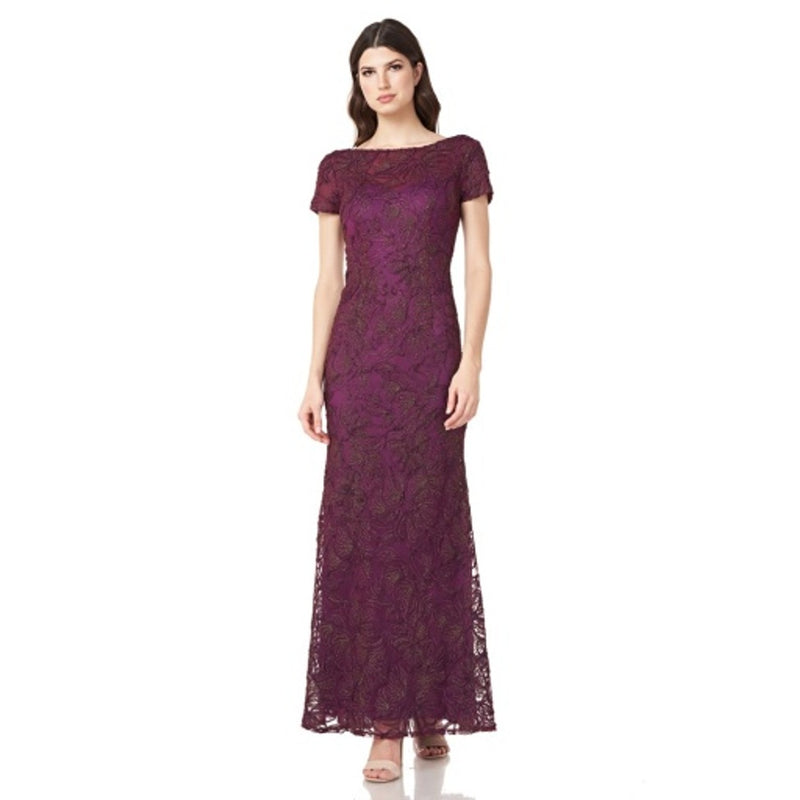 JS Collections - Womens Soutache Gown