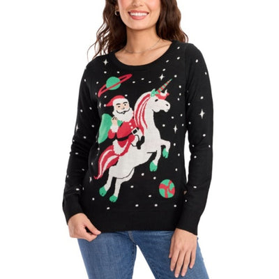Tipsy Elves - Womens Unicorn Rider Sweater