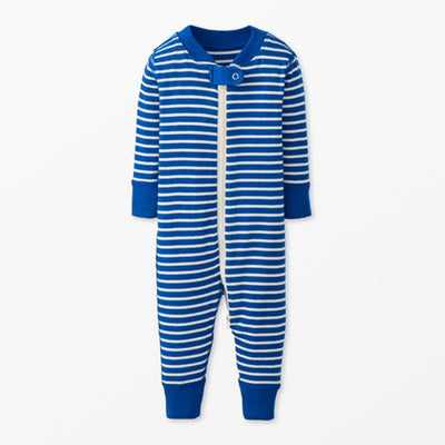 Hanna Andersson - Baby Striped 2-Way Zip Sleeper