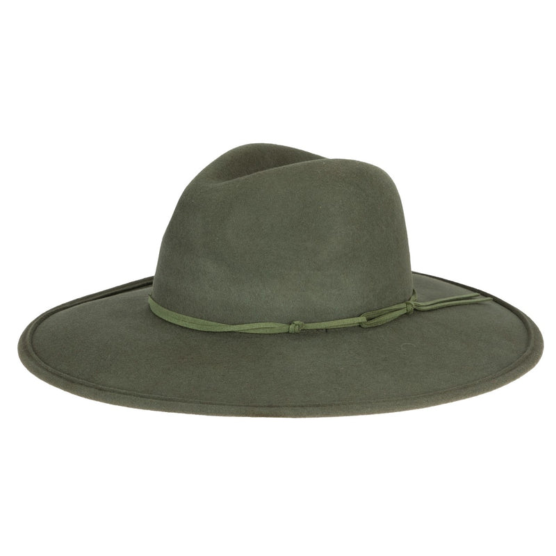 San Diego Hat Company - First Rain Womens Wool Felt Fedora with Faux