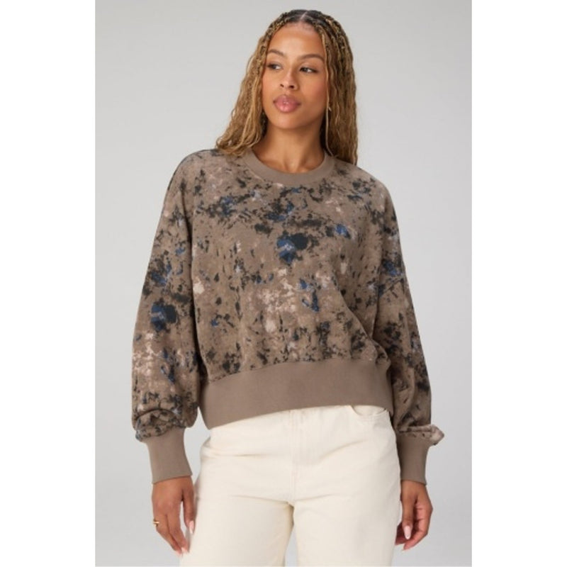 Fabletics - Womens Year Round Terry Crew Neck Sweatshirt