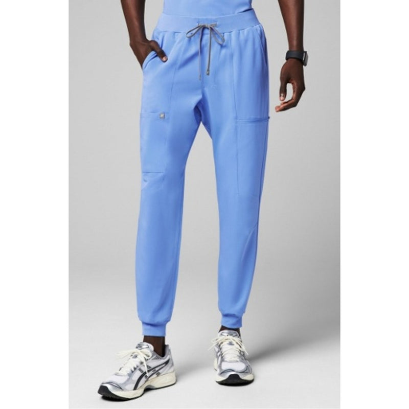 Fabletics - Mens All-Shift Scrub Jogger - Ceil Blue