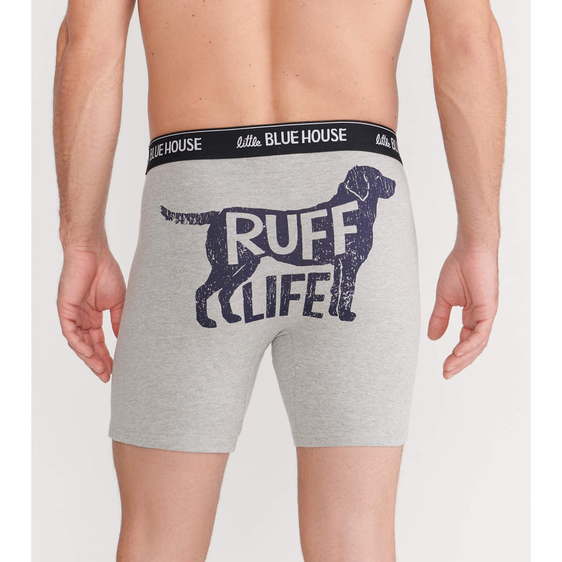 Little Blue House - Ruff Life Mens Boxer Brief