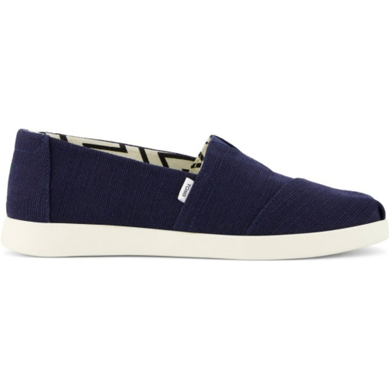 TOMS - Womens Alpargata Plus - Navy Heritage Canvas
