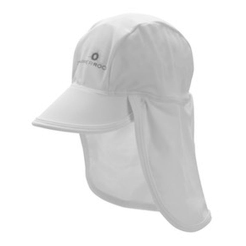 Snapper Rock - Kids Flap Hat White (One Size)