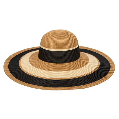 San Diego Hat Company - Las Palmas Floppy- Ultrabraid Striped Floppy Hat