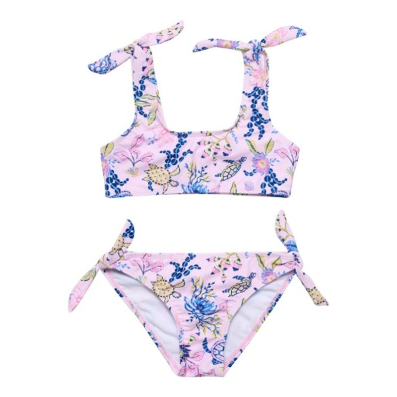 Snapper Rock - Girls Turtle Twirl Crop Bikini